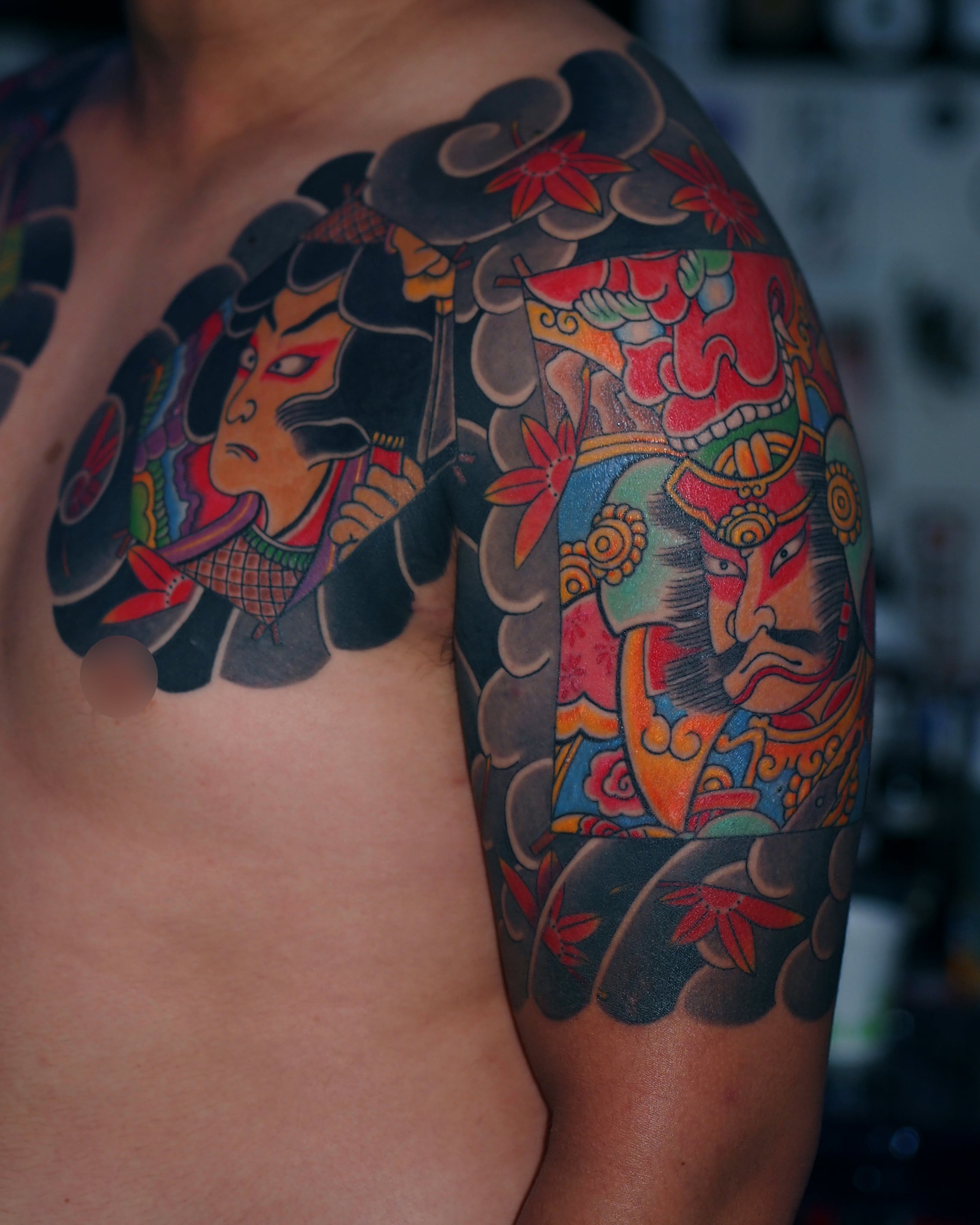 양산 이레즈미 타투 작업 포트폴리오